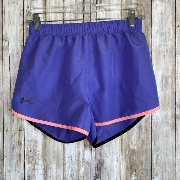 Under Armour Other - Under Armor Kids Purple Athletic Shorts